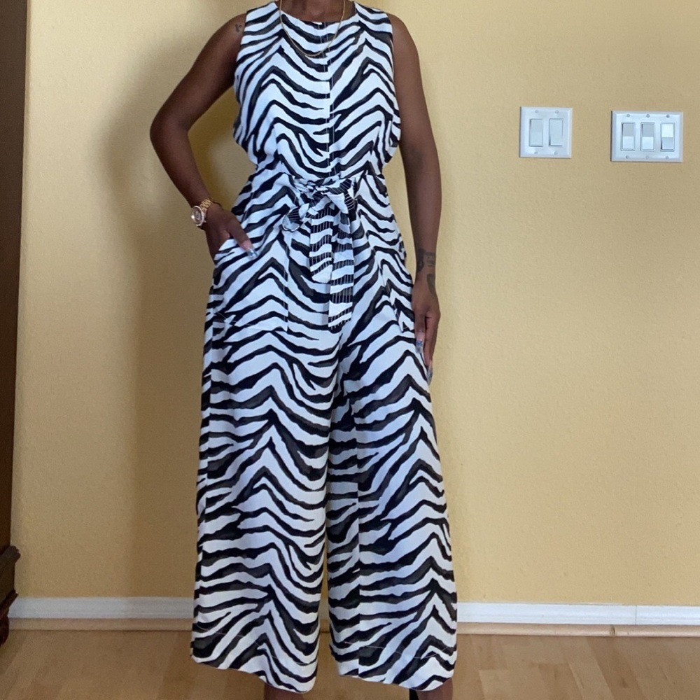 NWOT Banana Republic Printed Jumpsuit